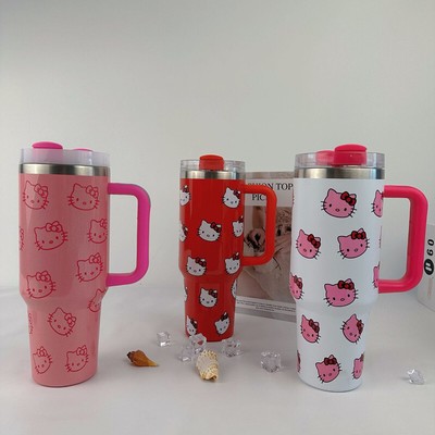 40Oz Sanrio Edelstahl Isolierbecher mit Griff Kapazität Thermosbecher Geschenk