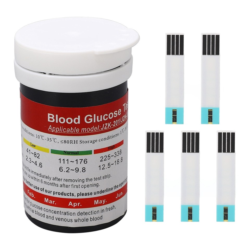 HG Accurate Blood Glucose Test Strips PET Blood Sugar Test Strips For