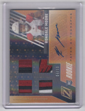 2021 Zenith Gold #100 Rondale Moore Auto Patch /10 - NM-MT