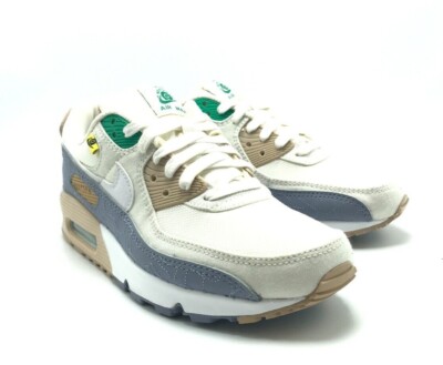 NEW* MEN Nike Air Max 90 SE Sail/White-Ashen Slate Hemp  display picture 2