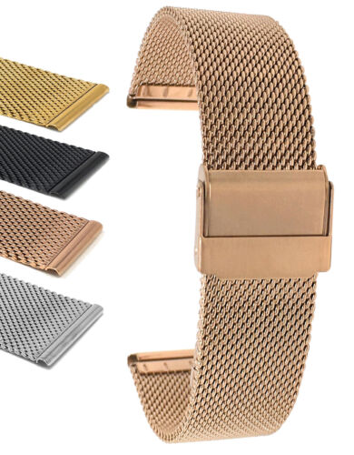 Fine Mesh Watch Band Strap for Daniel Wellington DW Petite - 10mm 12mm 14mm 16mm - Picture 1 of 35