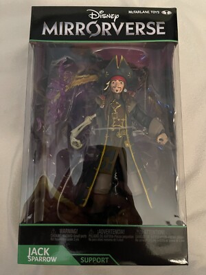 Disney Mirrorverse Captain Jack Sparrow 7'' Pirate Action Figure New