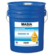 Boge Kompressoren Lubricant S-9000 POE Synthetic Base ISO 68 12000 Hours 5-gal