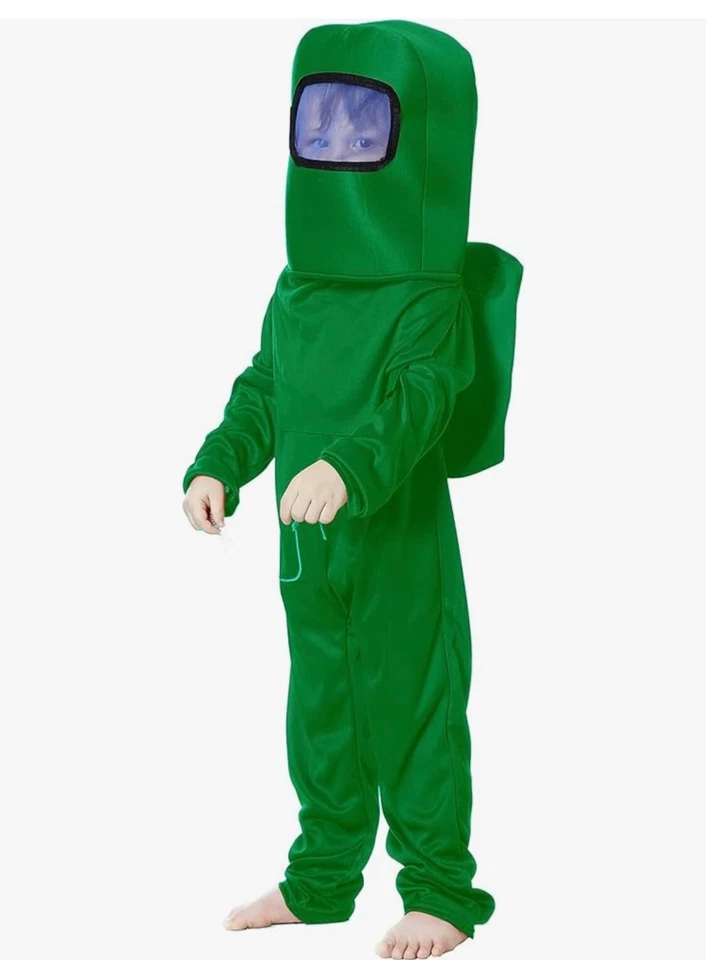 Disfraz de astronauta para niños juego traje espacial con mochila 5T-10T S-XL Foto 3 de 4