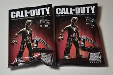 2 Call of Duty Mega Bloks SDCC Comic Con Exclusive Figure 2015 Collector Zombies