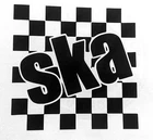 Ska decal sticker 2 tone mod reggae northern soul scooter LI TV SX GP PX