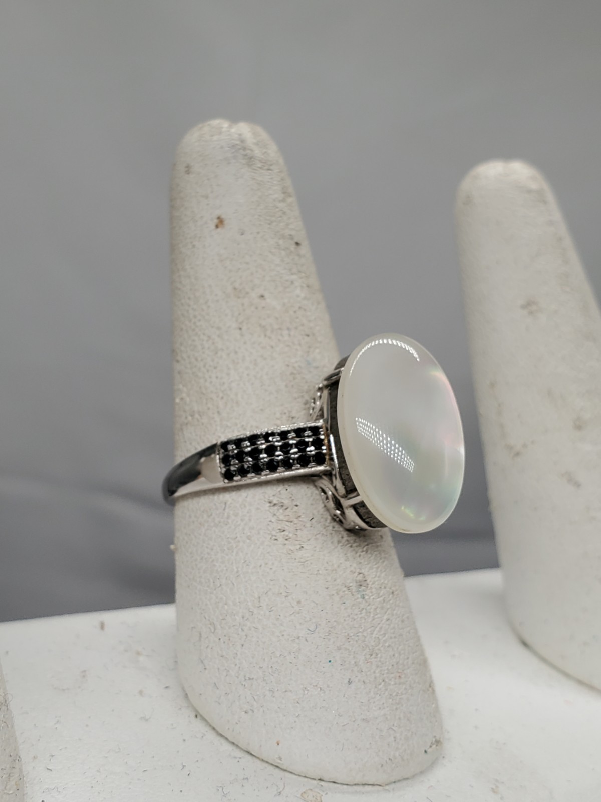 Interchangeable Gemstone Sterling Silver Signed D… - image 6