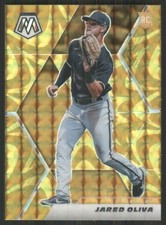 2021 Panini Mosaic Mosaic Reactive Yellow #254 Jared Oliva Pirates 1125