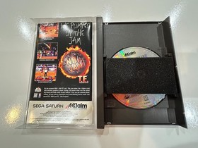 Galactic Attack (Sega Saturn 1995) CIB Complete with Registration Card LN MINT!