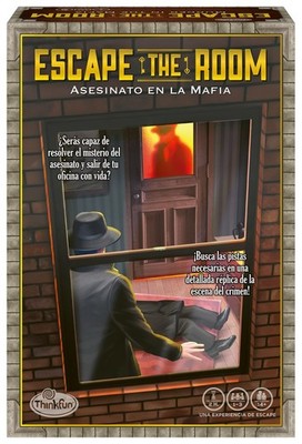 Escape Room Murder of the Mafia, Logic Game, Board Game for Kids and Adults...