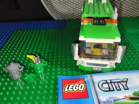 Lego 4432 Garbage Truck Town City Traffic 100% Complete