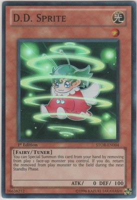 D.D. Sprite - STOR-EN004 - Super Rare - 1st Edition x1 - Lightly Played