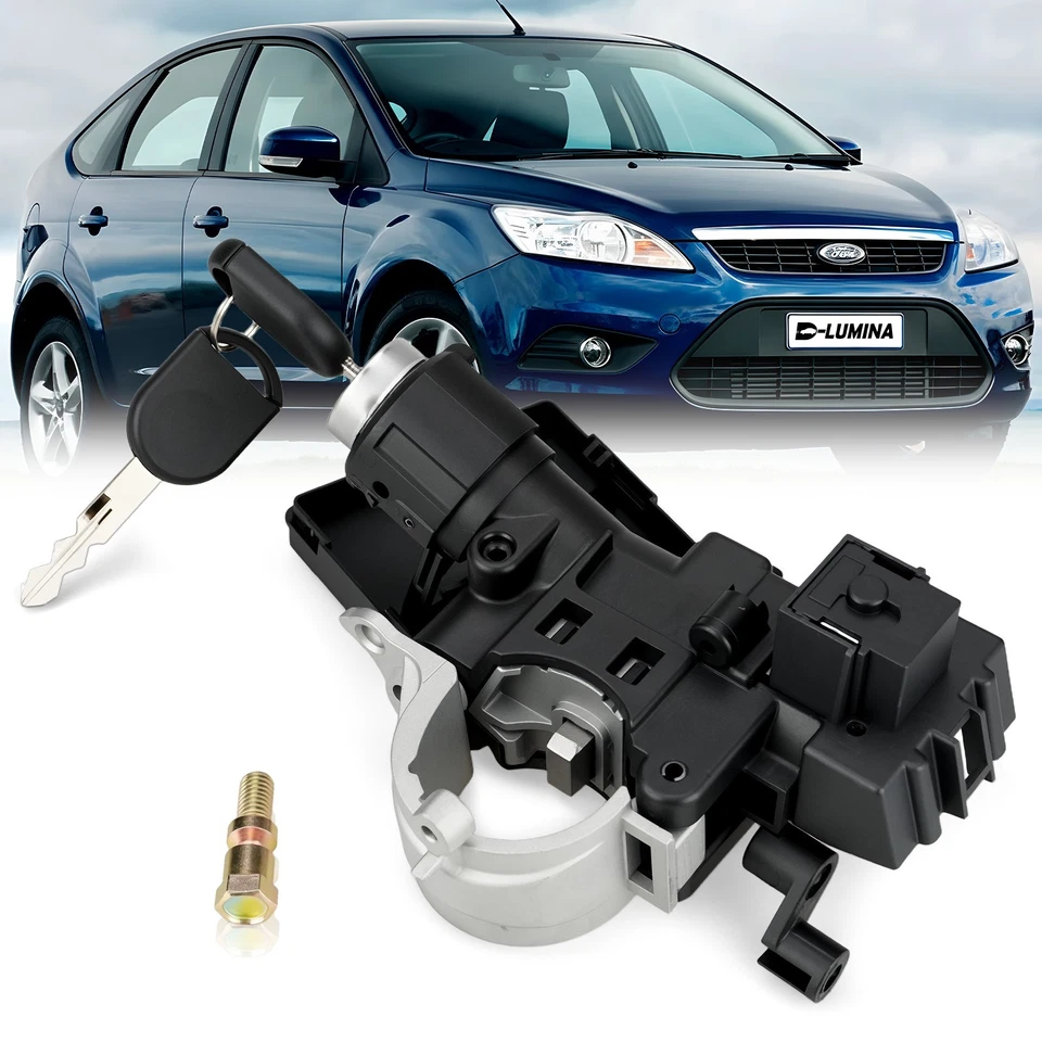 NEW Ignition Lock Cylinder Assembly For 2008-2011 Mazda Tribute W/ Chip Keys Foto 3 de 4