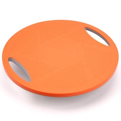 Balance Board Wackelbrett Balance Pad mit Griffen Gleichgewichtstraining Ø42cm