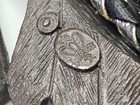 THUNDERBIRD PEWTER Southwestern Native American Blue Turquoise BOLO TIE  — photo 5