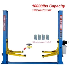 M&E 2 Post Car Lift Hydraulic Car Lift Two Post Car Lift Pick Up From Warehouse