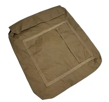 US Military Pilots Survival Vest Snap-Track Back Pouch 15.5"x13.5" COYOTE NEW