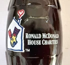 Vintage & Scarce Oct 1996 Coca-Cola Ronald McDonald House Employee Full Bottle