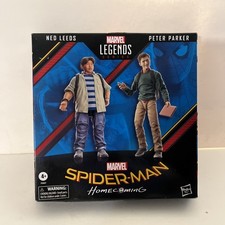 Marvel Legends Spider-Man Homecoming Ned Leeds and Peter Parker Action Figures