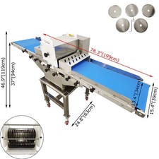 Commercial 110V 1PH Electric Slightly Frozen Meat and Fresh Meat Cutting Machine