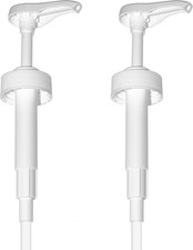 Gallon Pump Dispenser - for Plastic or Glass Bottles   Heavy-Duty Leak Proof Fo