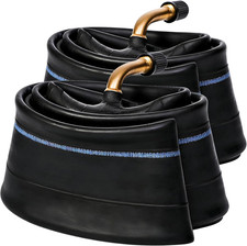 2 Pack 14X2.125 Bike Inner Tubes for 14 Inch Electric Scooters Angled Schrader
