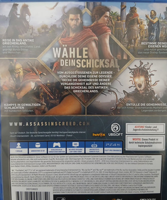 Ubisoft Assassin's Creed Odyssey PS4 PAL USK 16 (2018) Action & Abenteuer