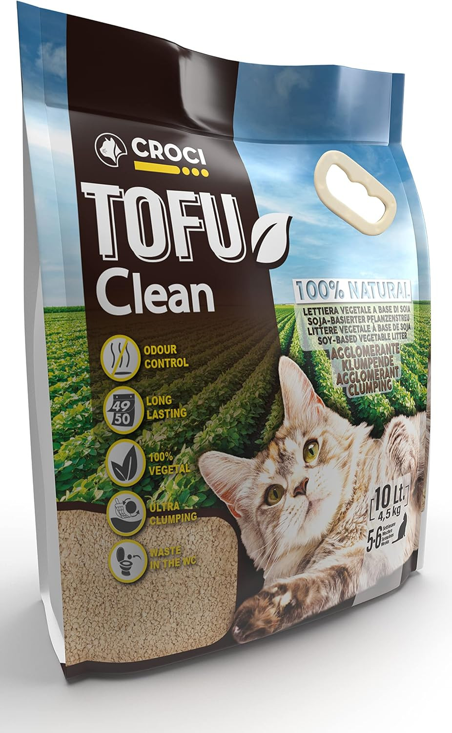 Lettiera Gatti Tofu Clean 10L: Recensione Tecnica e Smaltimento WC