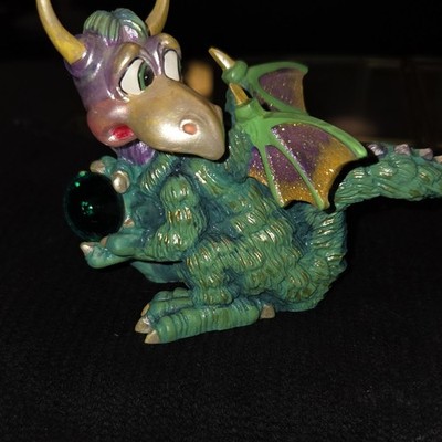 Franklin Mint Mood Dragons Guilty Limited Edition Porcelain & Resin Statue