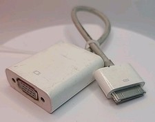 OEM Apple 30-Pin To VGA Adapter Model A1368 Original Genuine