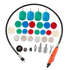 Mini Buffing Polishing Pads, 30Pcs 30Pcs DETAIL POLIHSING SETS + FLEXIBLE SHAFT