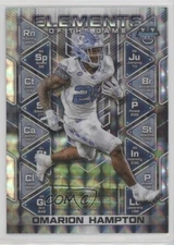 2024 Bowman U Elements of the Game Geometric Refractor Omarion Hampton #EG-4