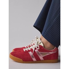 NEW Gola Elan Glitz Sneakers Size 7 Pink Red