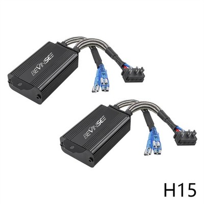 H15 LED Bulb Canbus Resistor High Beam DRL Decoder Anti Flicker Error Canceller