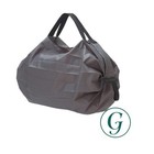 Shupatto One-Pull Foldable Bag M SUMI (Charcoal)