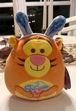 Squishmallows Disney Tigger Plush Stuffed Animal with Tag, Bunny Ears