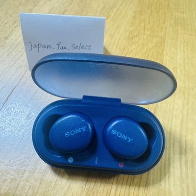SONY Wireless Earphone Blue WF-XB700 LZ Bluetooth EXTRA BASS Earbuds Excellent