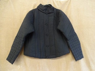 HEMA Fechtjacke LARGE. Farbe schwarz. Kostüm Theater Reenactment LARP