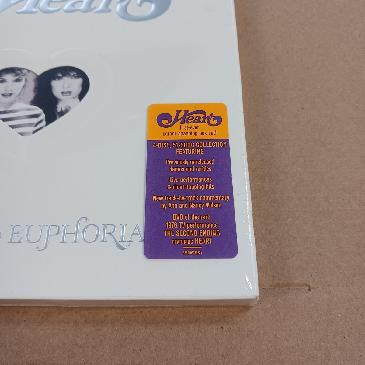 新品未開封 廃盤 3CD＋DVD HEART STRANGE EUPHORIA Strange Euphoria [Box] by Heart (CD, Jun-2012, 4 Discs, Sony