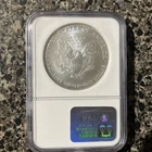 2003 American Silver Eagle 1oz Fine Silver NGC MS69