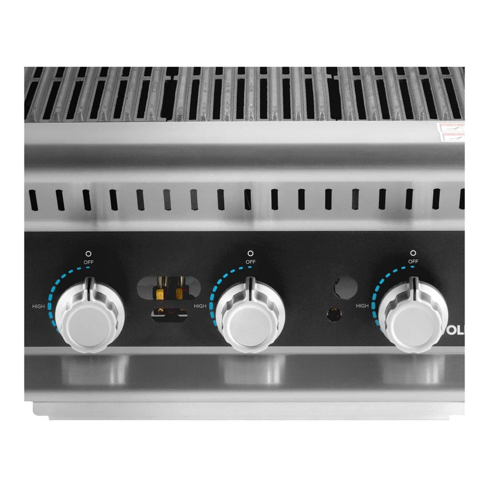 Vollrath CBGHD-18 18" asador de alta resistencia - 60.000 BTU Foto 4 de 4
