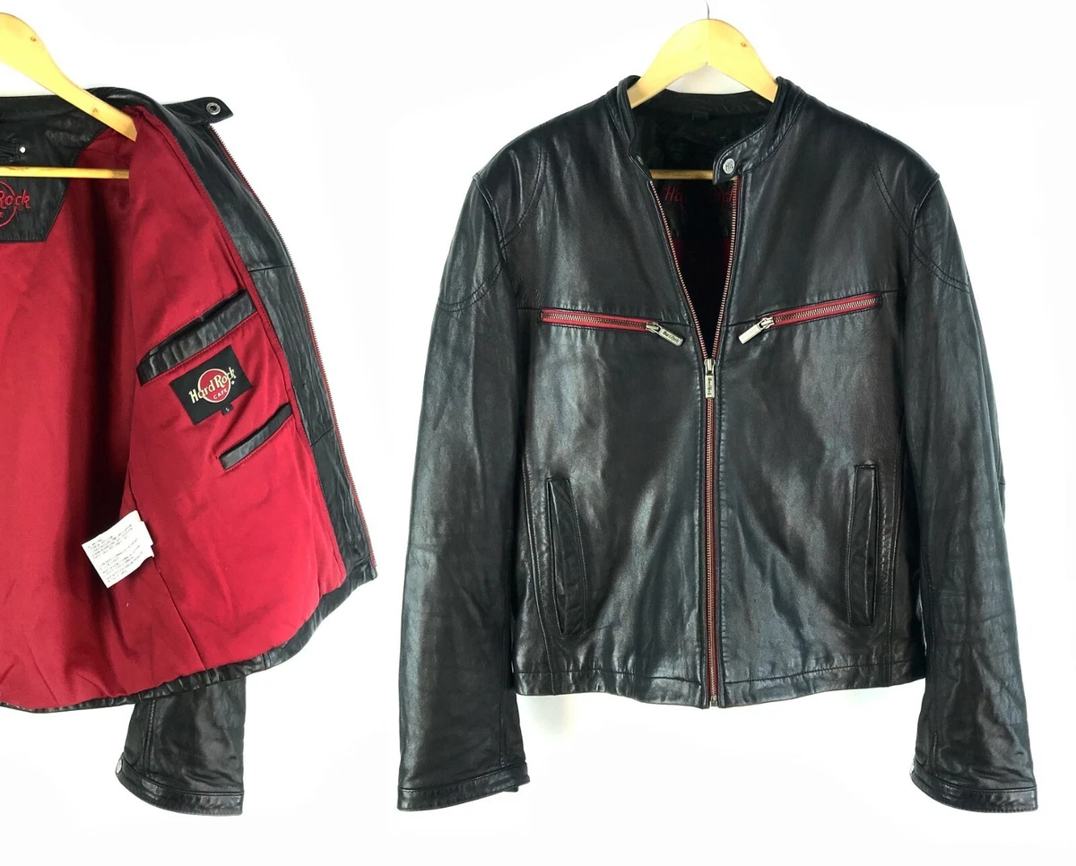 Hard Rock Cafe Leather Outer Shell Coats, Jackets & Vests