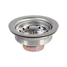 Kitchen Sink (3-1/2 Inch) Stainless Steel Drain Assembly With Strainer Basket