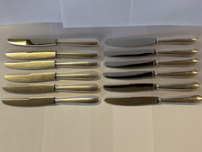 lot de 12 petits couteaux métal argenté Apollonox