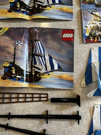 LEGO Caribbean Clipper & Eldorado Fortress Pirates Bulk Lot Sets 6274 6276
