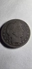 1908 D Barber Quarter Circulated Silver Coin Collectible