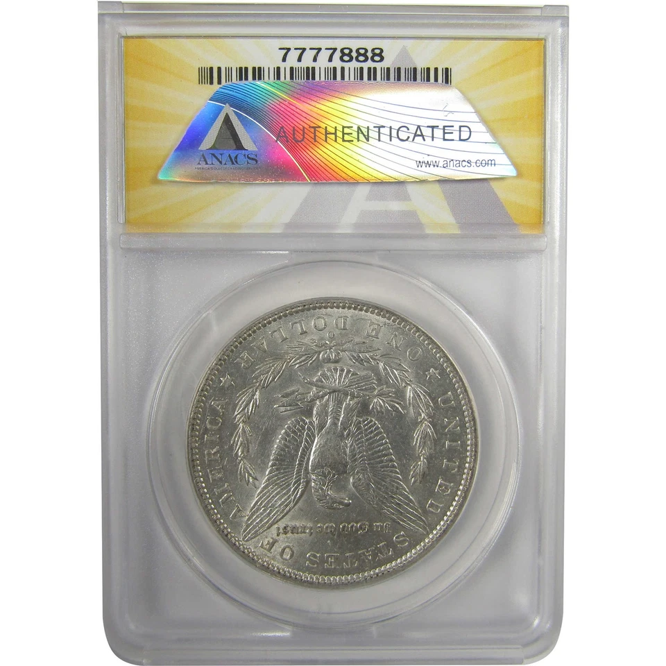 1894 O Morgan Dollar AU 53 ANACS Silver $1 Coin SKU:I19297 - Image 2 of 4