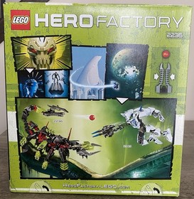Lego Hero Factory Scorpio 2236 Brand New Sealed Set 2011 Savage Planet Villain