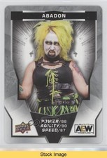 2024 Upper Deck AEW All Elite Wrestling Gaming Cards Level A Abadon #18 READ 0w6