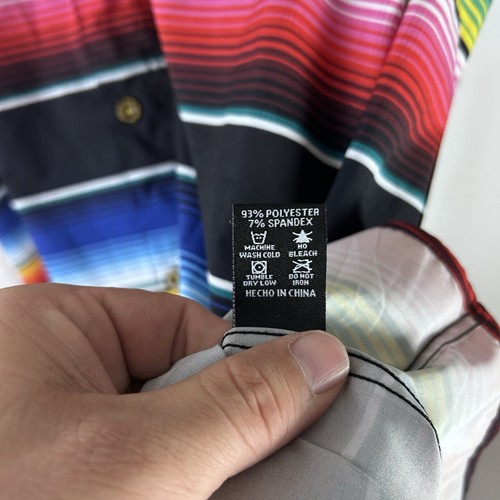 Dixxon Short Sleeve Shirt Mens 4X The Low-Low Party D-Lite Polo Button Colorful - Picture 7 of 10